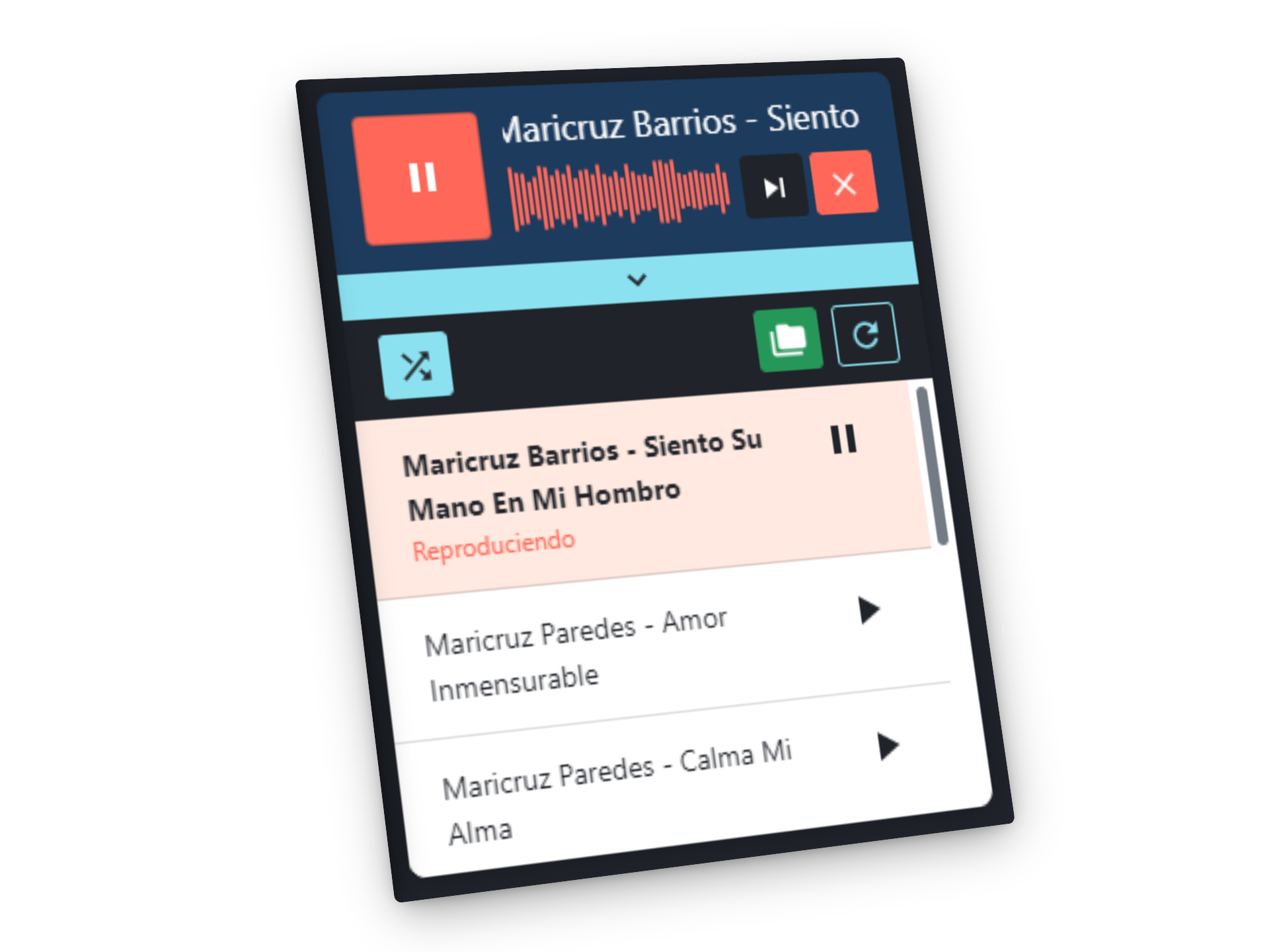 Reproductor de música